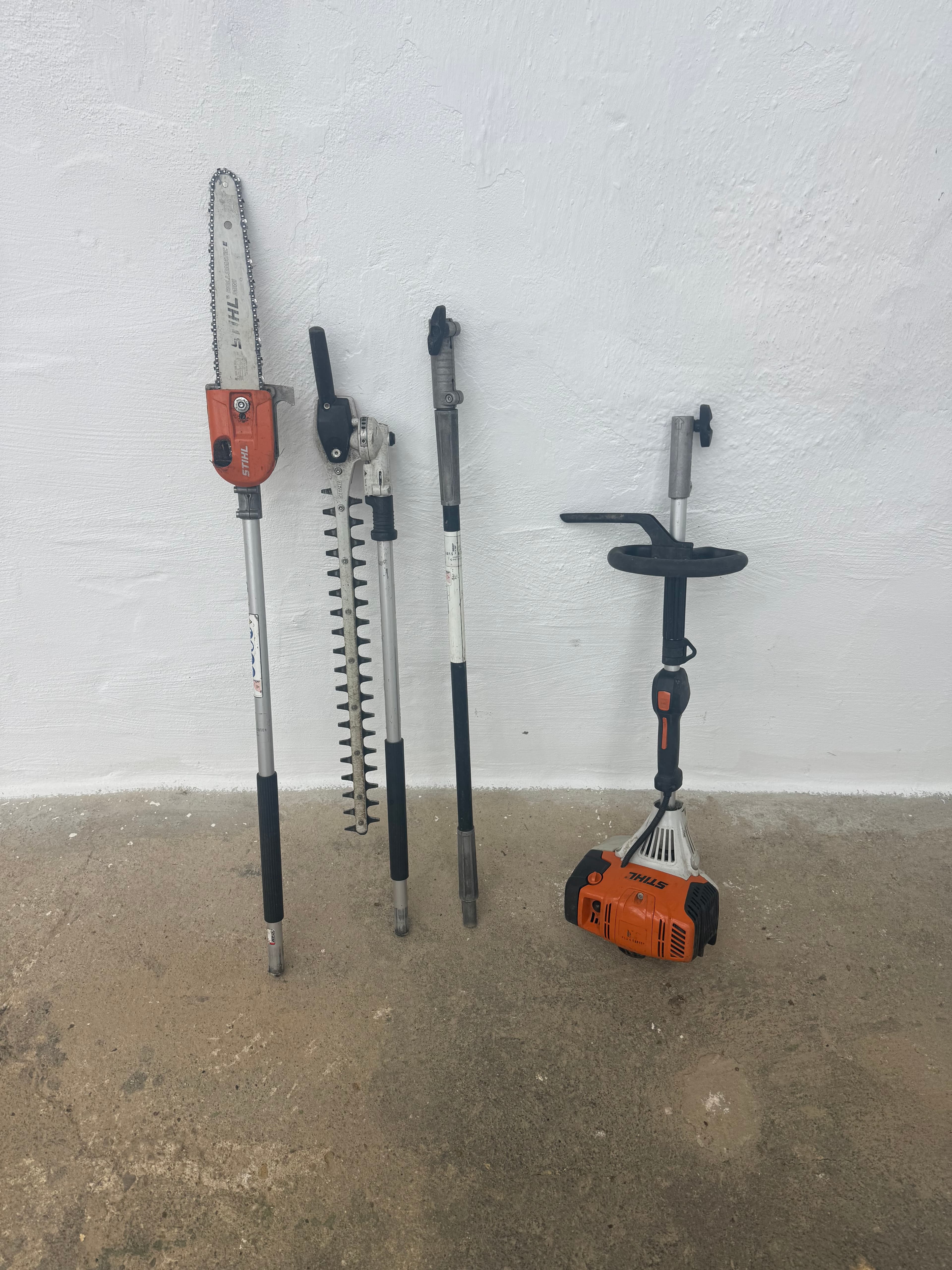 Stihl Kombigerät / Kettensägeaufsatz / Heckenschereaufsatz / Verlängerung